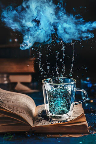Mystical Drops of Imagination 🌧️✨