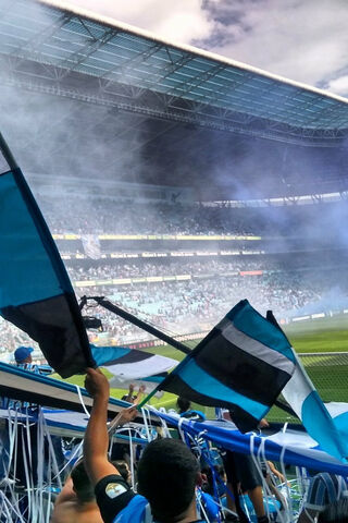 Gremio FBPA: A Sea of Blue and Black Passion! ⚽💙