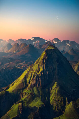 Majestic Peaks of Iceland 🌄🌙