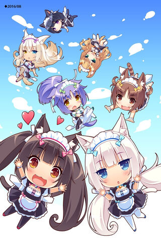 nekopara wallpaper,cartoon,anime,cg artwork,illustration,artwork (#980531)  - WallpaperUse