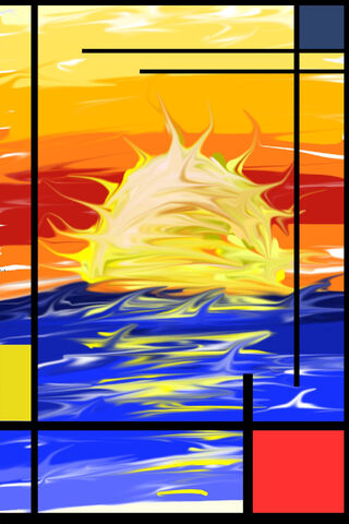 Golden Horizon Bliss