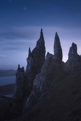 Mystical Peaks of the Night