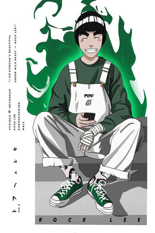 Rock Lee: The Determined Ninja 🌟