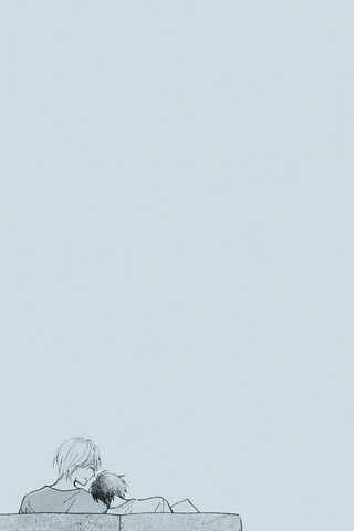 Quiet Moments: Saeki & Wataru's Bond