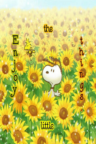 Snoopy and Woodstock: A Joyful Day in the Sunflower Field 🌻✨