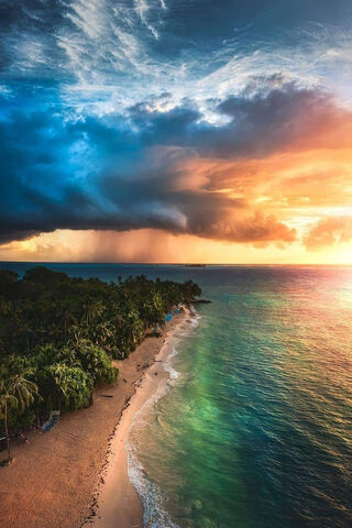 Sunset Serenity on San Andres Island 🌅🏝️