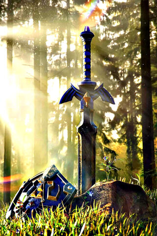 The Legendary Master Sword: A Hero's Call 🌟⚔️