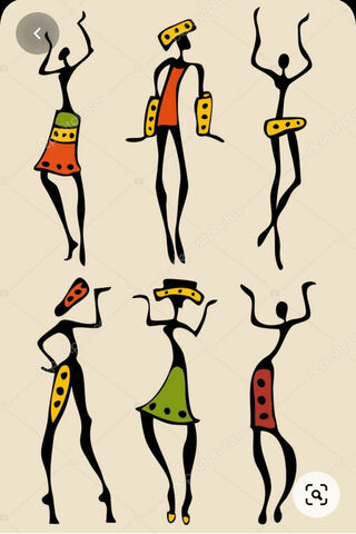 Rhythms of Africa: Dance Through Art 🎶🌍