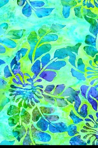 Tropical Serenity: Batik Blossoms 🌺🌿