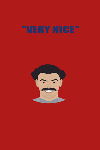 Borat's Iconic Smile: A Very Nice Tribute! 😄