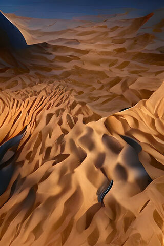 Waves of Sand: The Beauty of the Desert 🌵✨