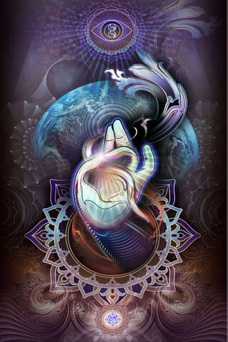 Harmony of Earth and Spirit 🌍✋