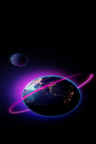 Cosmic Beauty: Earth in the Universe 🌍✨