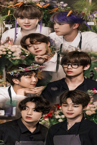 Blooming Moments with Bangtan 🌸✨
