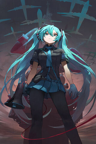 Hatsune Miku: The Digital Diva in Battle Mode 🎤⚔️
