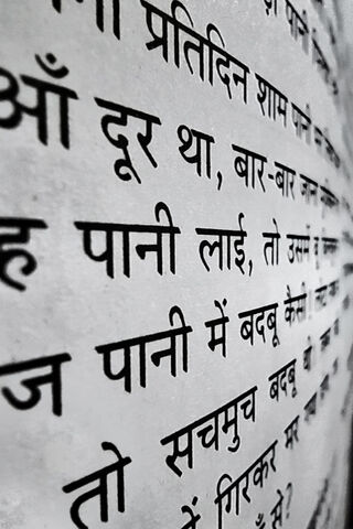 Echoes of Hindi: A Visual Journey