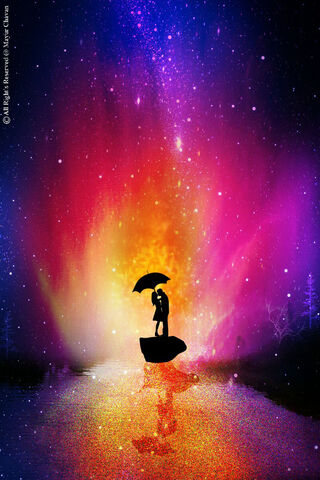 Love In Rain Wallpaper - Download to your mobile from PHONEKY