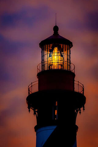 Guiding Light at Dusk 🌅