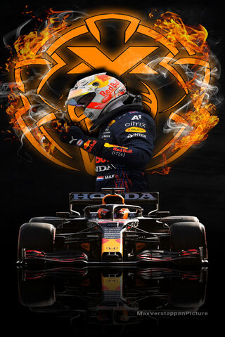 Max's Fiery Triumph on the Track! 🔥🏎️