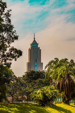 The Iconic Nairobi Skyline 🌆