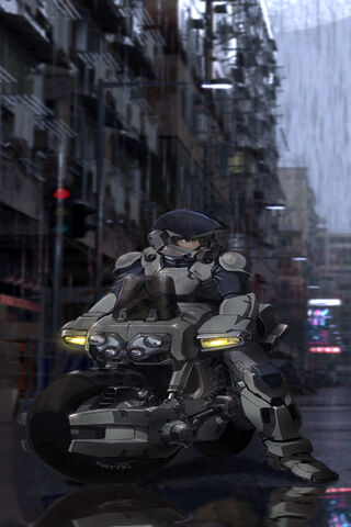 Scott Bernard: The Cyberpunk Rider 🌧️🏍️