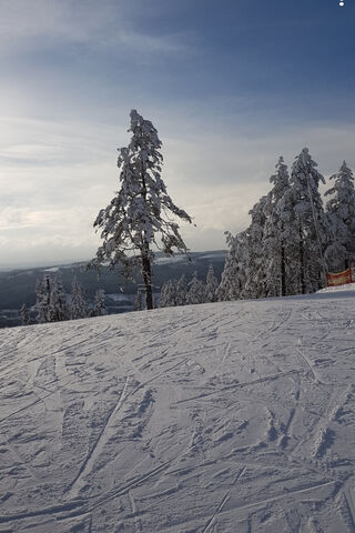 Winter Wonderland at Slopes Sweden ❄️⛷️