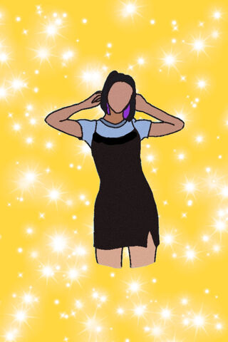 Radiant Yellow Char: A Spark of Style! ✨