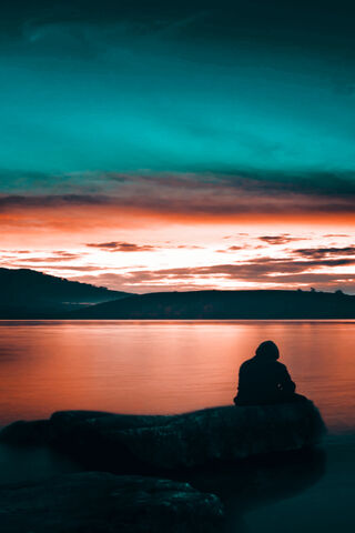 Solitude at Dusk 🌅