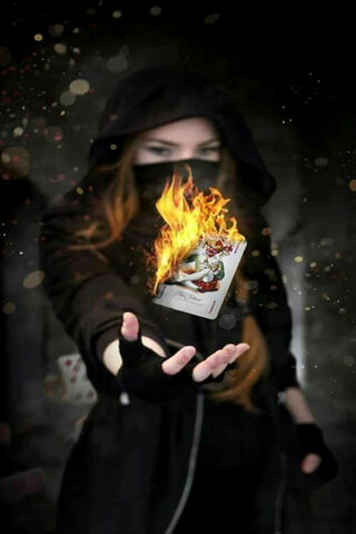Igniting Chaos: The Joker's Flame