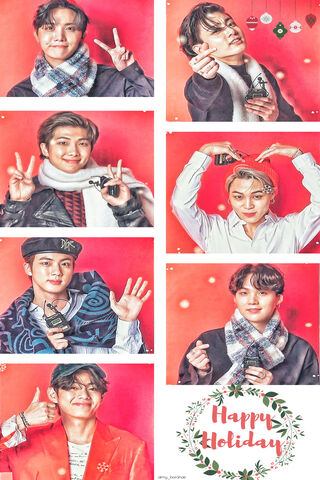 BTS Celebrates the Joy of the Season! 🎉🎄