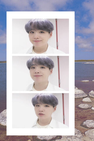 Sunny Vibes with Yoongi 🌊☀️