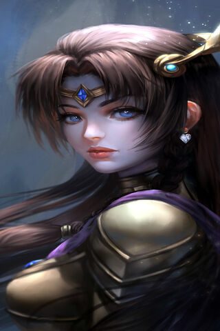 Mystic Gaze of the Warrior