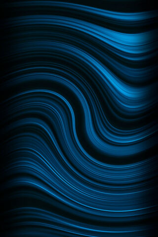 Ocean's Embrace: The Dance of Blue Waves 🌊✨