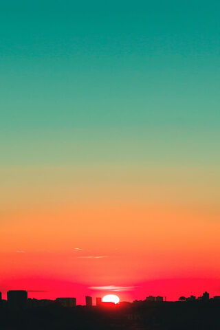 Urban Glow: A Sunset Symphony 🌆🌅