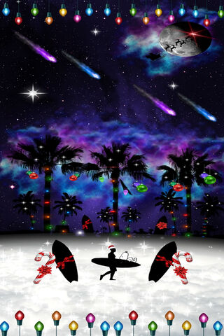 Tropical Holiday Vibes 🌴🎄