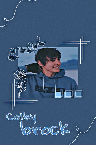 Charming Vibes: Colby Brock's Artistic Portrait