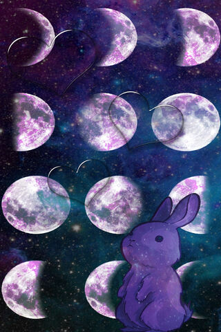 Lunar Dreams: The Enchanted Moon Bunny 🌙🐰