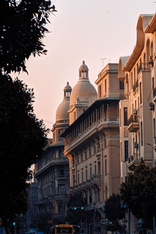 Sunset Serenity in Downtown Cairo 🌇