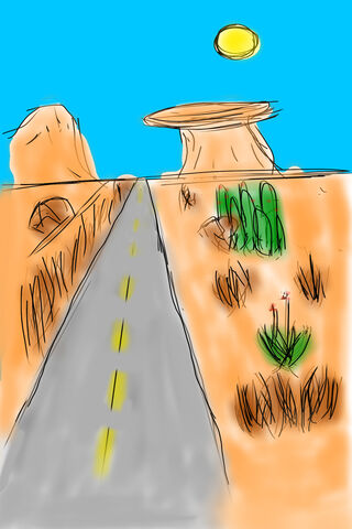 Journey Through the Sunlit Sands 🌵☀️