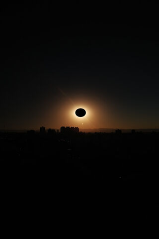 Celestial Dance: The Magic of an Eclipse 🌒✨