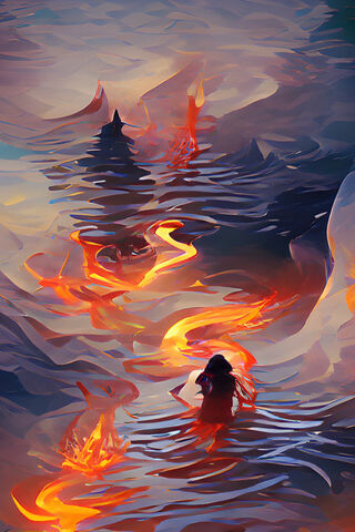 Dancing Elements: The Harmony of Fire and Water 🔥💧