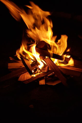 Fireside Whispers: The Dance of Flames 🔥✨