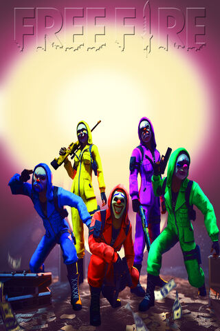 Free Fire Bandidos: The Colorful Crew of Chaos! 🎨💥