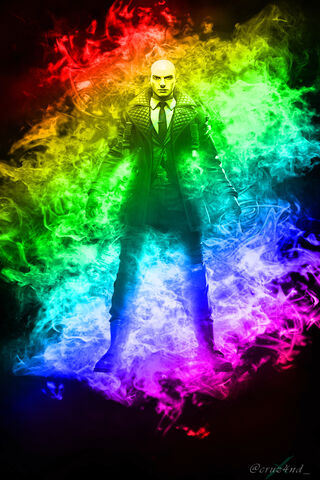 Ignite the Battle: Free Fire's Colorful Warrior! 🌈🔥