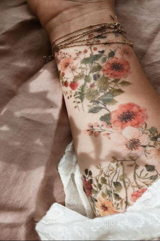 Blooming Ink: A Floral Journey 🌸✨