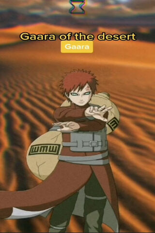 Gaara: The Desert Guardian 🌵✨