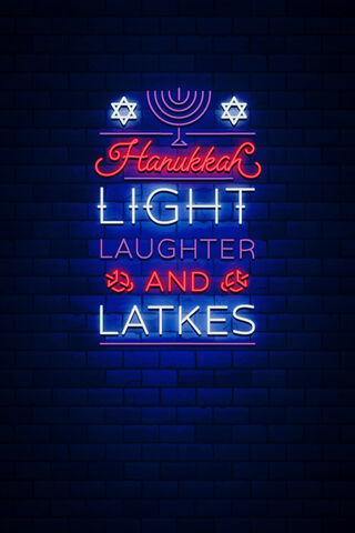 Festive Glow of Hanukkah