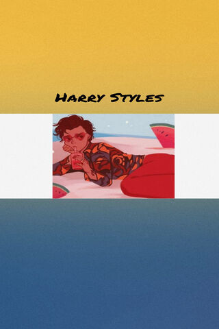 Chillin' with Harry Styles 🍉✨