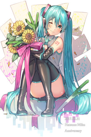 Celebrating Hatsune Miku: A Melodic Tribute 🎤🌻