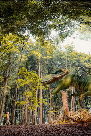 Dino Encounter: A Journey Back in Time! 🦖🌳